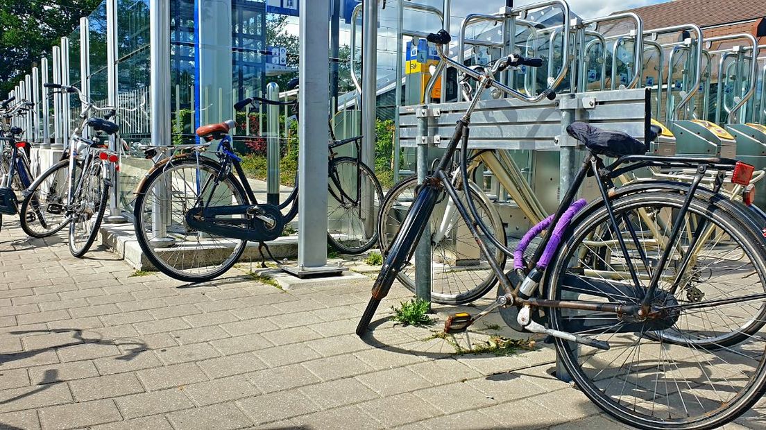 Deze fietsen zorgen voor de overlast (Rechten: RTV Drenthe/Dylan de Lange)