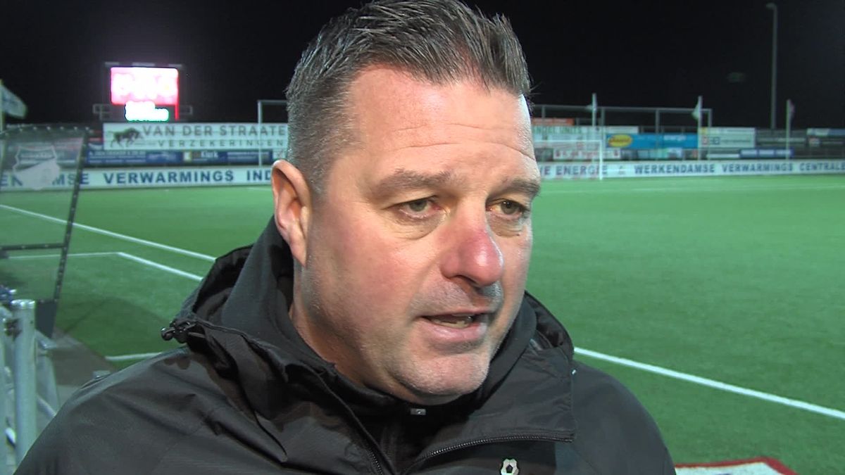 HHC-trainer René van der Weij baalt van nederlaag: 