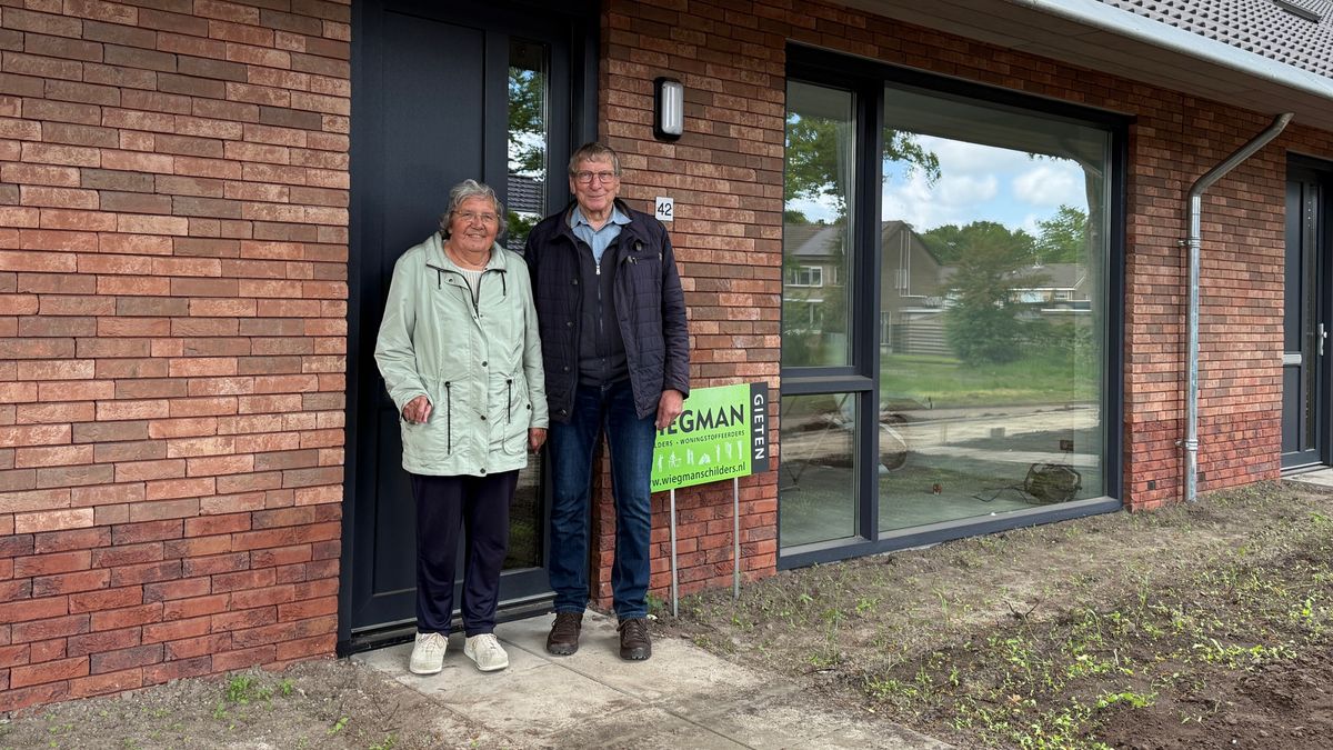 Aaltje (79) en Jacob (77) gaan duurzaam wonen in Gieten: 'Je hoeft nergens over na te denken'