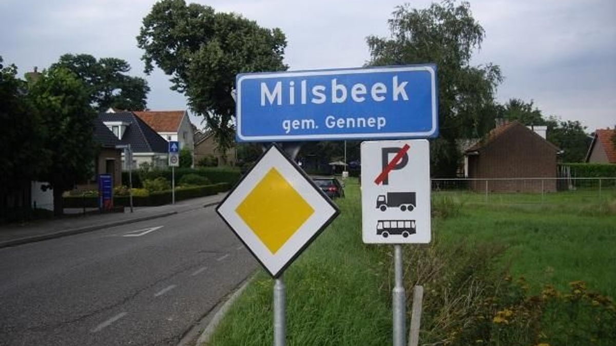 Snelheid omlaag op Zwarteweg Milsbeek