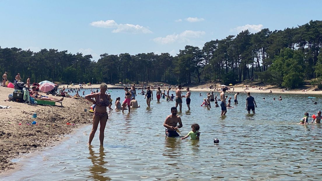 Het Henschotermeer is populair.