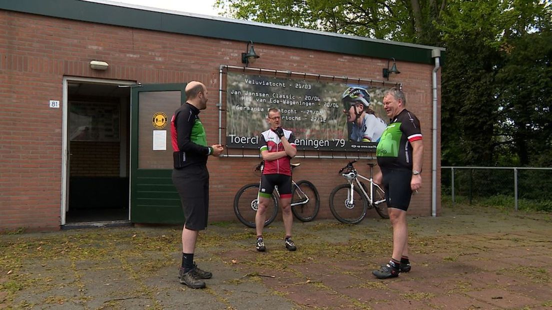 Het clubgebouw van TCW Wageningen.