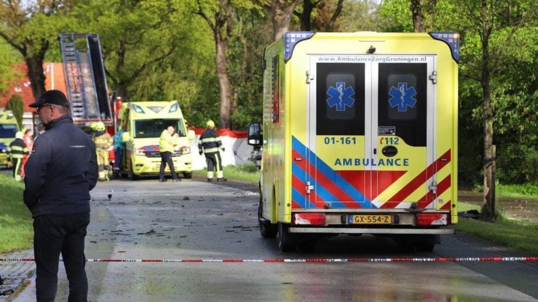 Verschillende ambulances ter plaatse