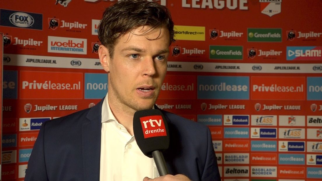 Jeroen Veldmate vertrekt naar Go Ahead Eagles (Rechten: RTV Drenthe)