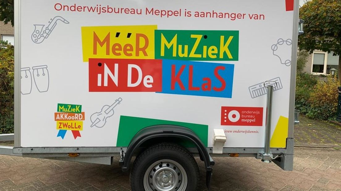 De kar van Méér muziek in de Klas