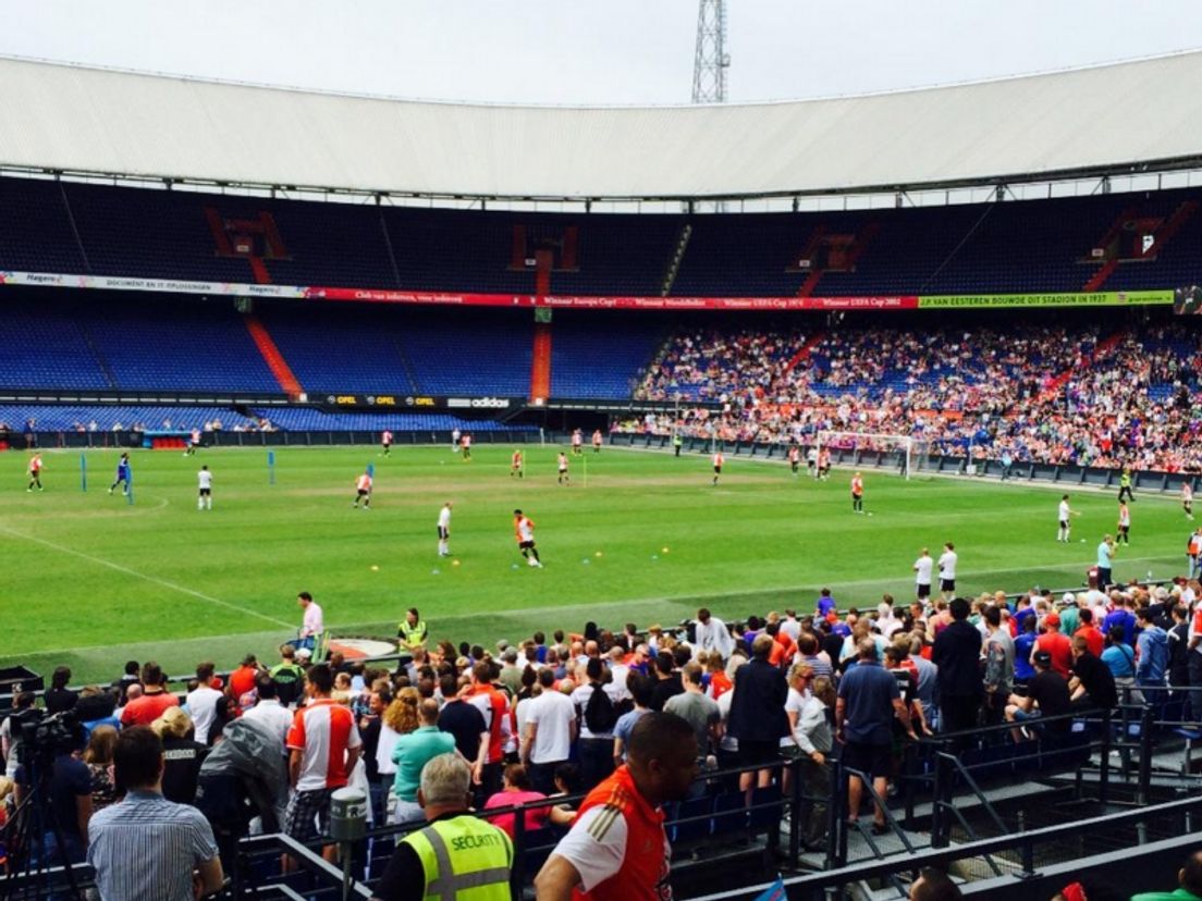 Laatste training Feyenoord voor Klassieker openbaar