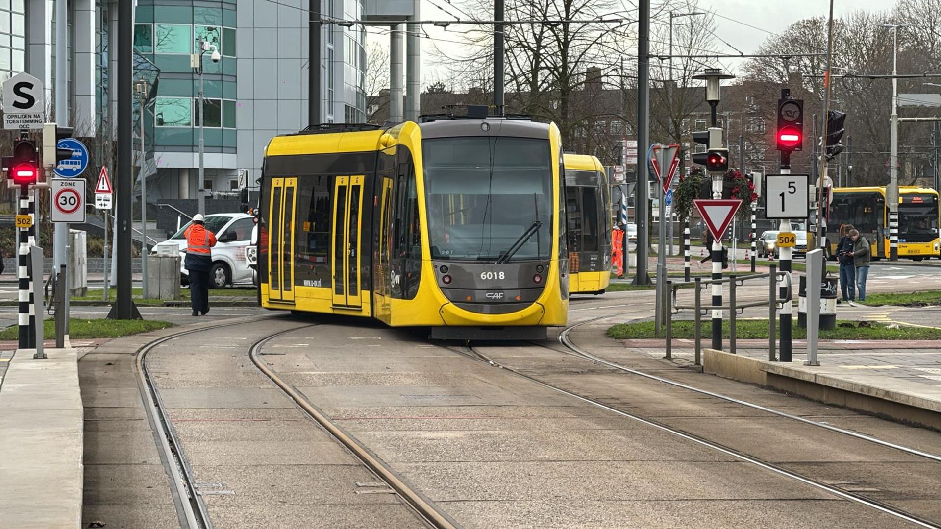 Sneltram Utrecht ontspoorde waarschijnlijk door menselijke fout