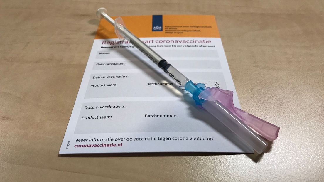 Registratie coronavaccinatie