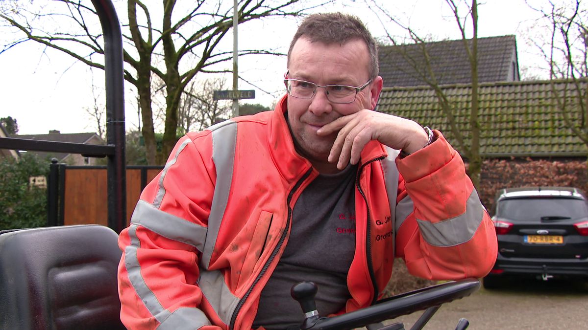 Óngerwaeg in Milsbeek met frotter Gerard