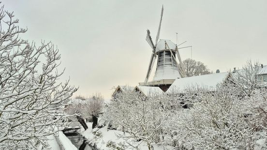 Brrrr! Hier was het vannacht -10,5 graden