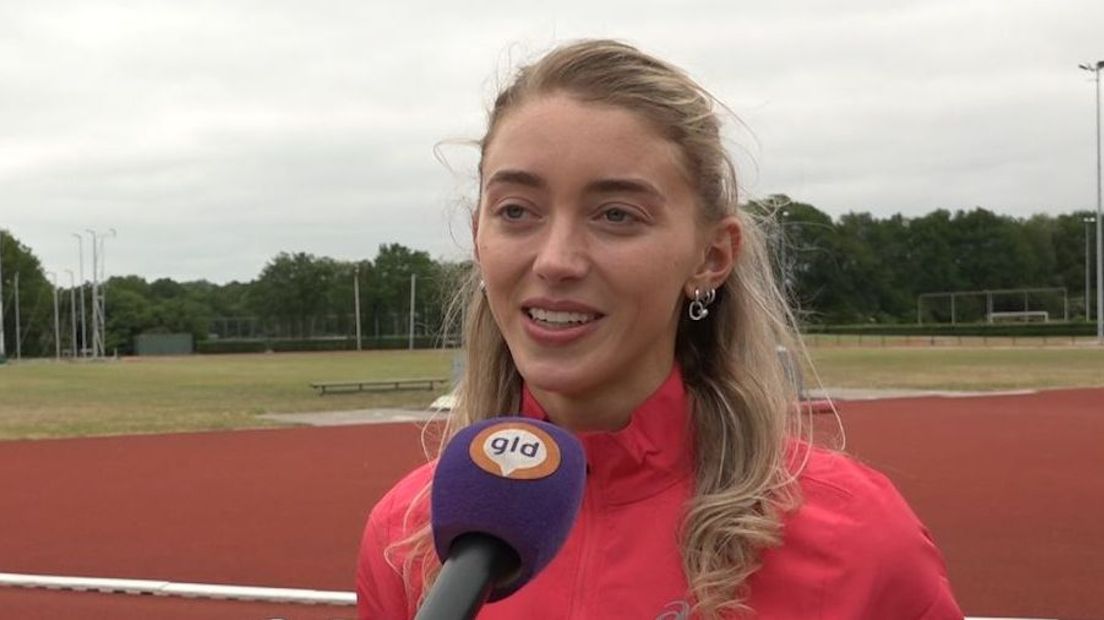 Atlete Diane van Es is al zeker van de Spelen in Parijs