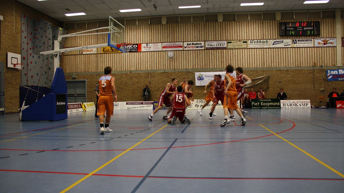 De basketballers van Red Giants winnen opnieuw
(Rechten: archief RTV Drenthe)