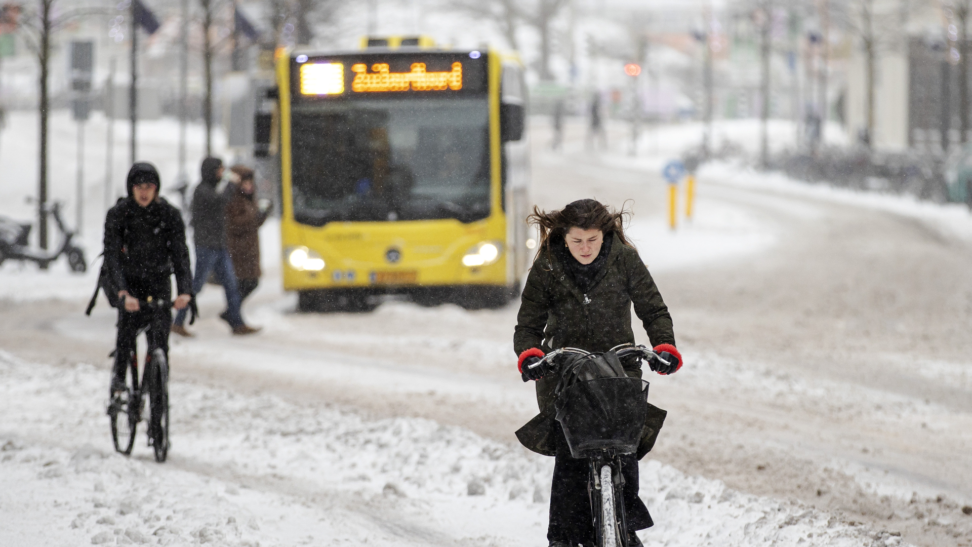 Zo Blijf Je Als Fietser Overeind In De Sneeuw, ANWB-expert Geeft Tips ...