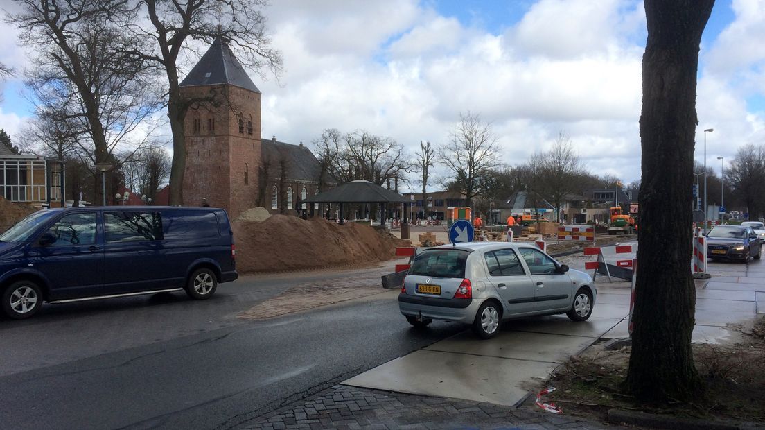 De kerk is beter zichtbaar geworden.