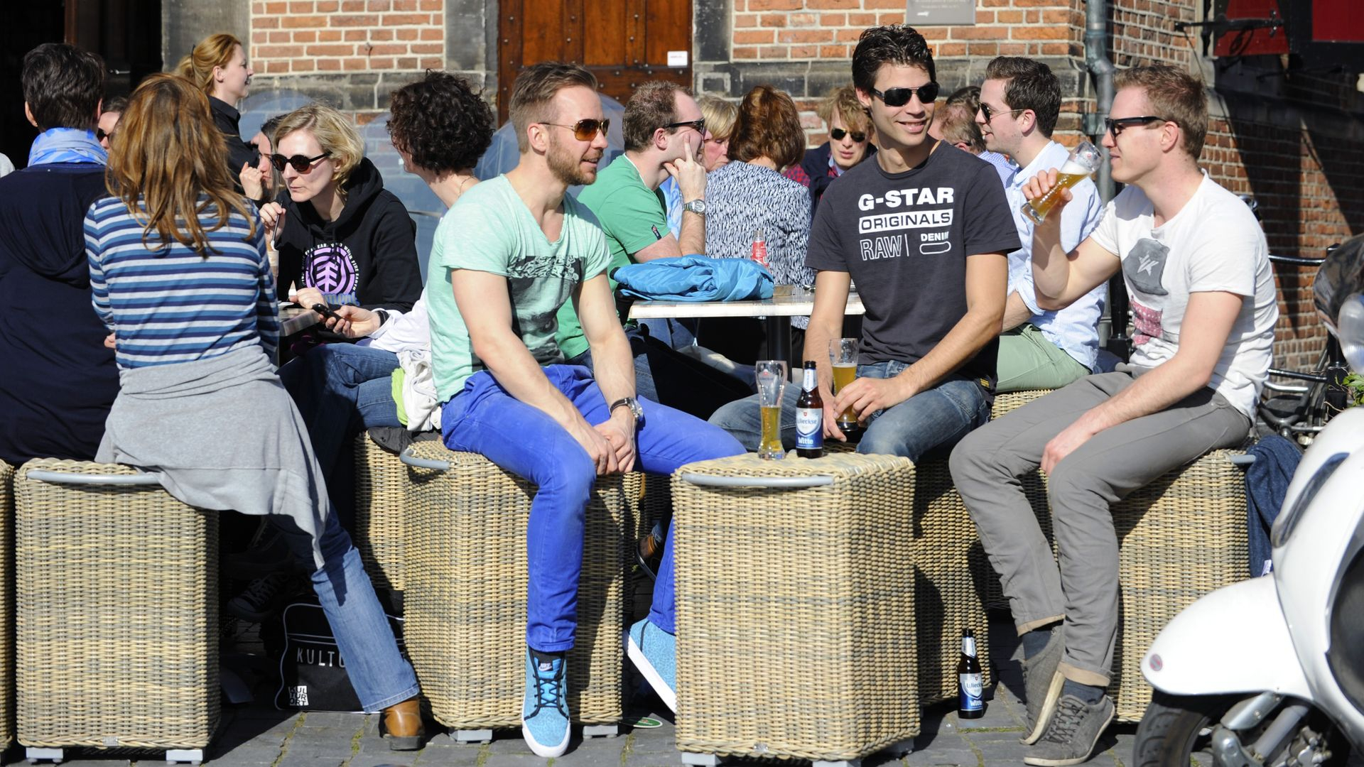 Zomers weer, temperatuur zelfs naar recordhoogte