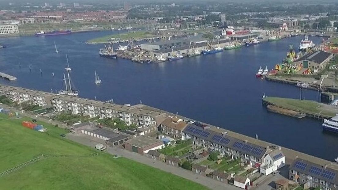 De binnenhaven van Vlissingen