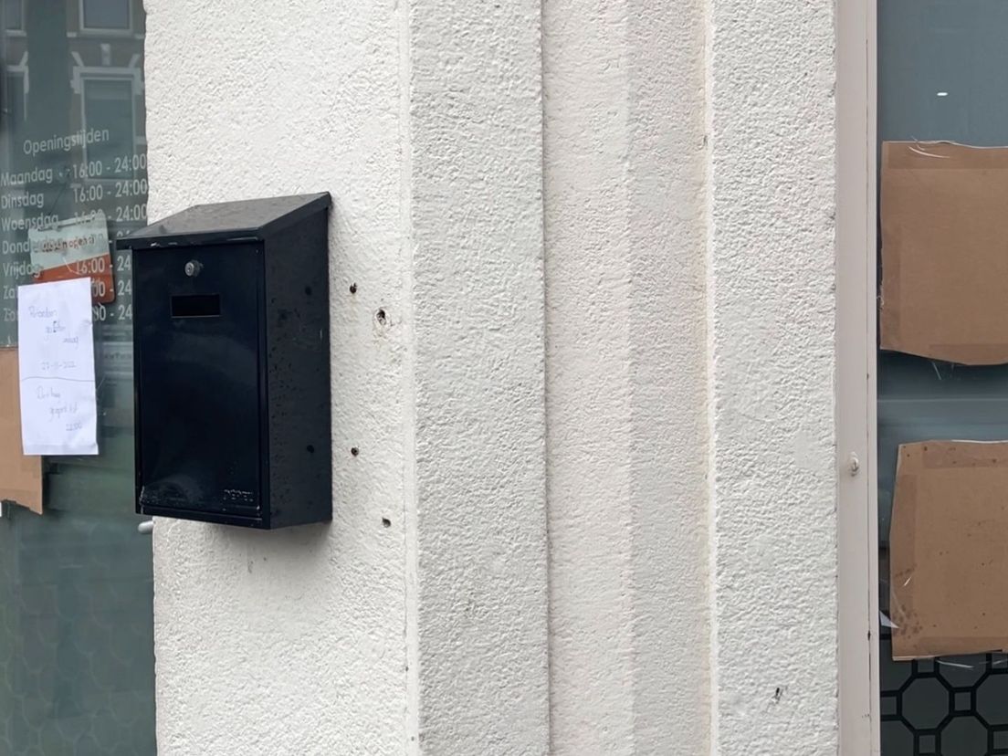 Beschoten restaurant aan de Volmarijnstraat in Rotterdam