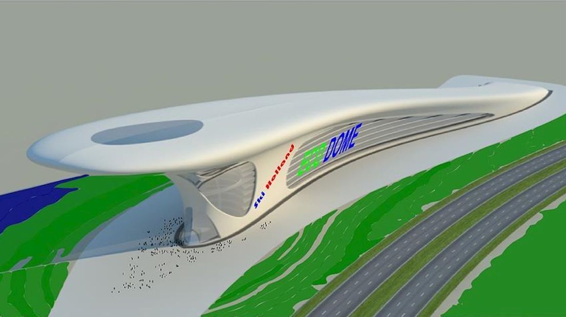 Ontwerp voor skihal