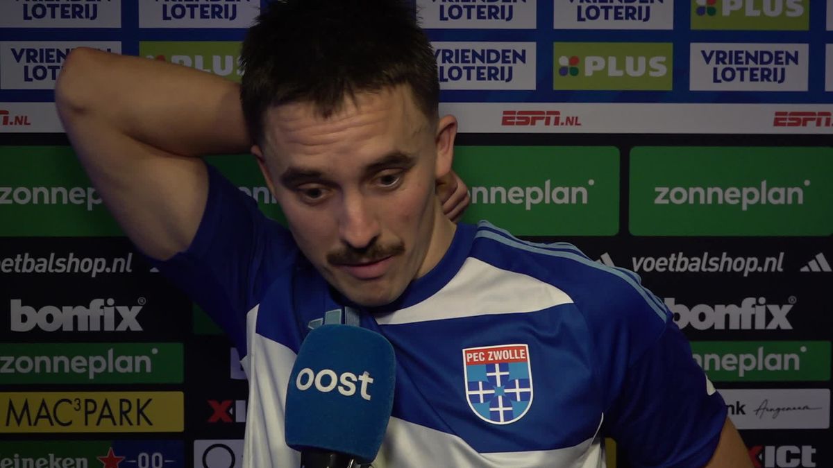 Ryan Thomas teleurgesteld over verlies tegen FC Volendam: 'We waren zo slordig aan de bal'