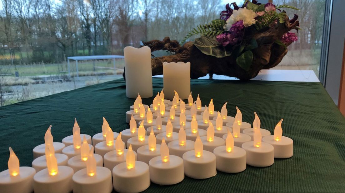 De school heeft een stiltehoek ingericht