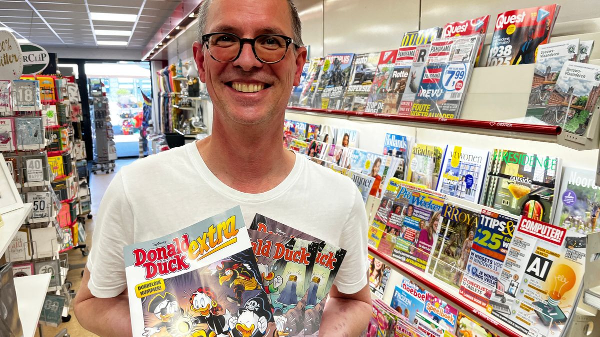 Rini Leenhouts uit Groede neemt gigantische collectie Donald Ducks over van Jan uit Limburg