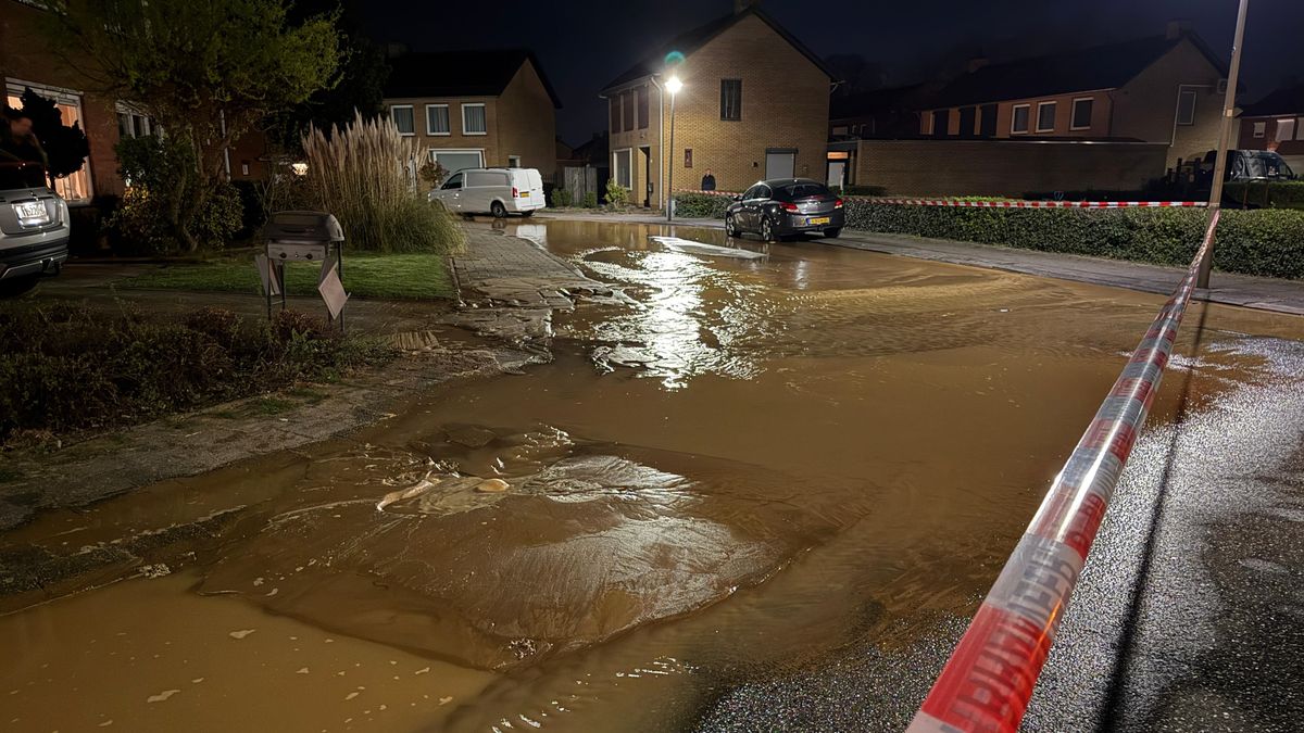 Tientallen huizen zonder water in Maasbracht