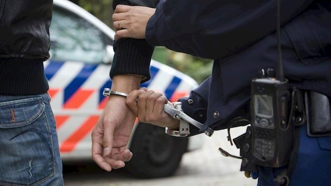 Aanhouding twee mannen in Enschede