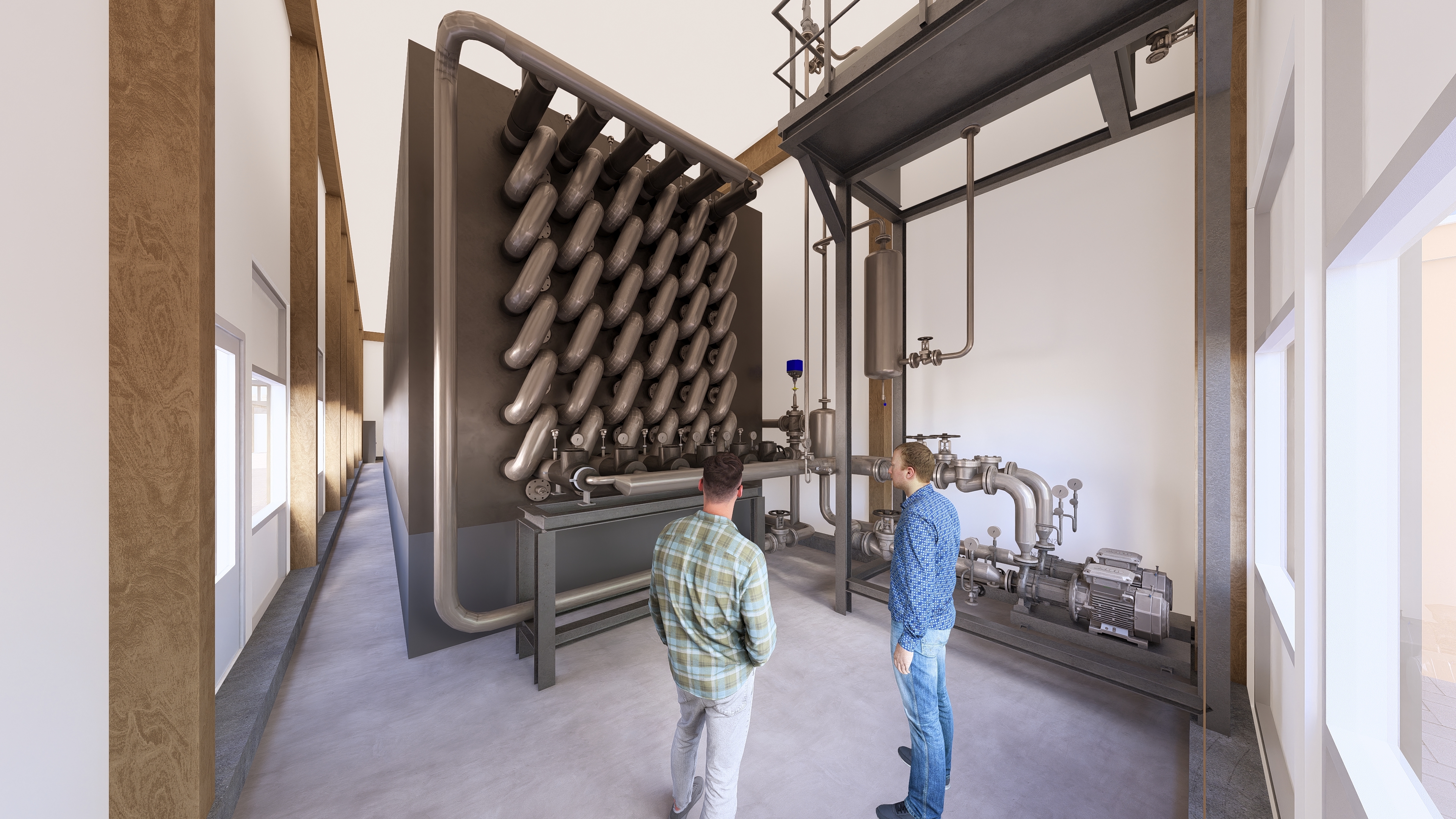 In sikehûs op batterijen: Nij Smellinghe wol yn 2027 folslein fan it gas ôf