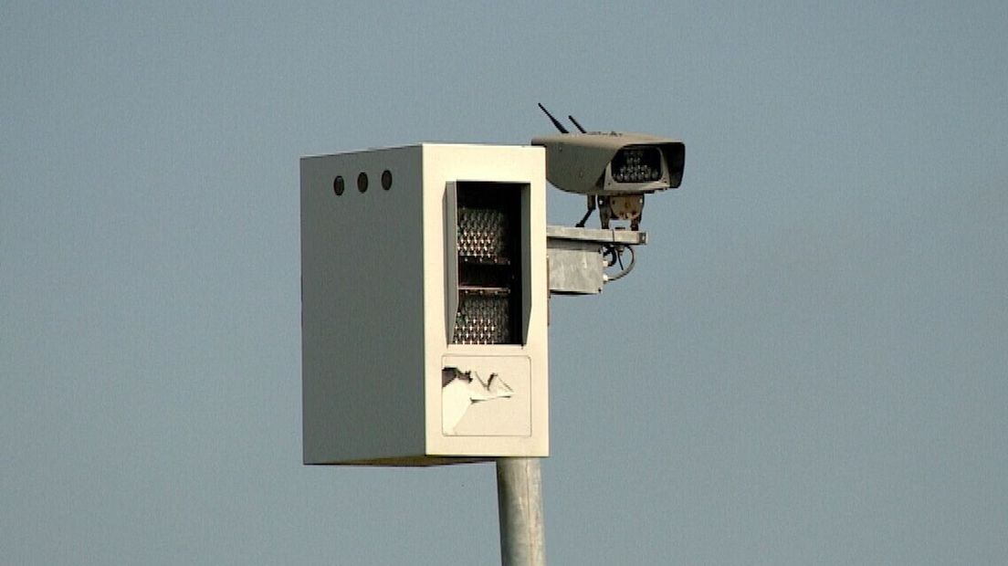 Een anpr-camera
