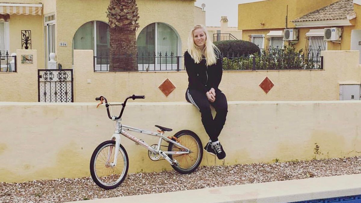 BMX'er Manon Veenstra: 'Ik wil laten zien dat ik niemand nodig heb'