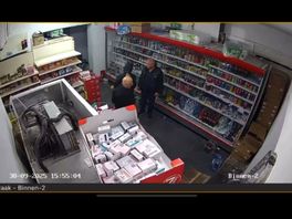De beelden van de overval van dinsdag door een 15-jarige jongen.
