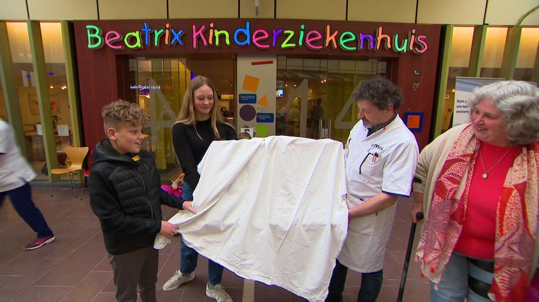 Kniepertiesactie Kian levert UMCG ruim 8.000 euro op