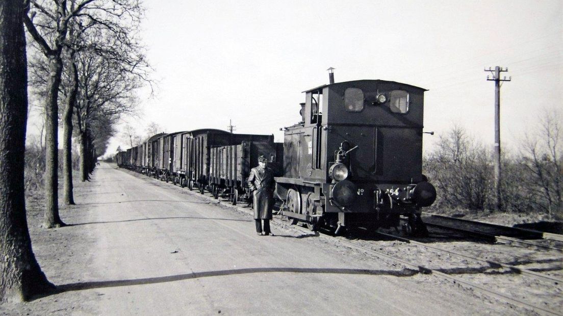 De locomotief is gebouwd in Engeland (Rechten: IWM Londen)