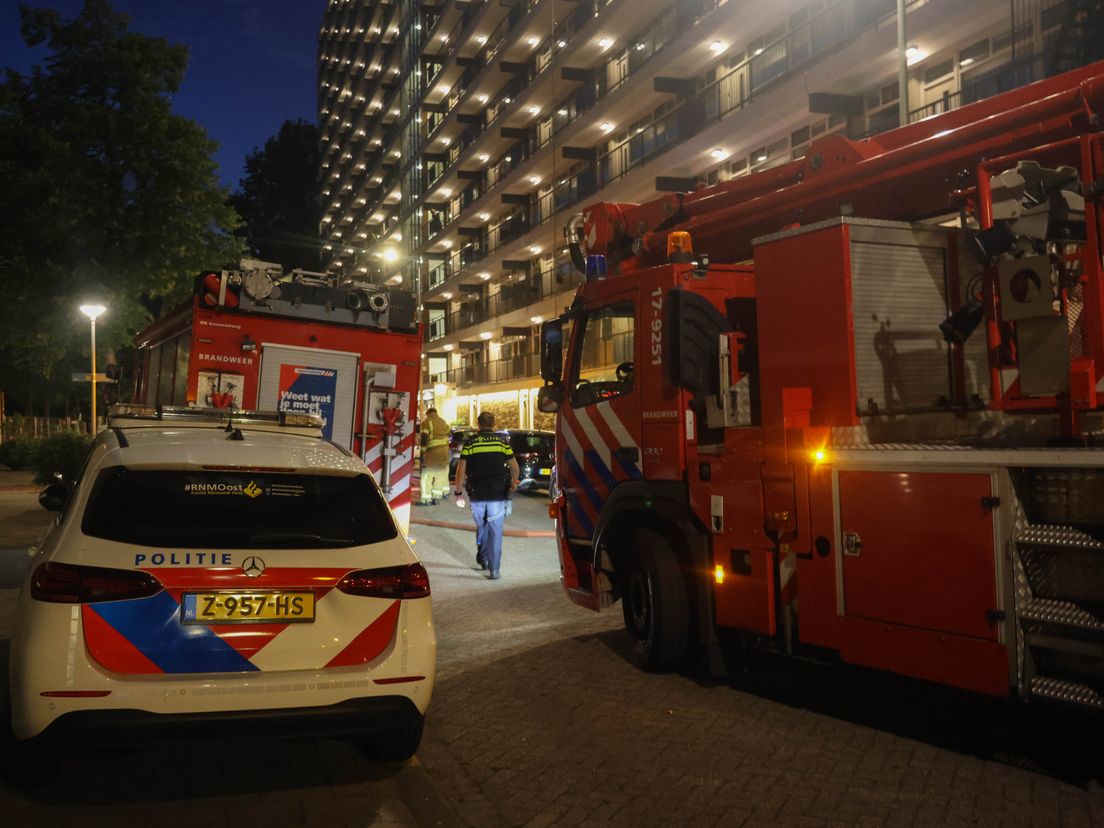 De brandweer had de situatie snel onder controle.