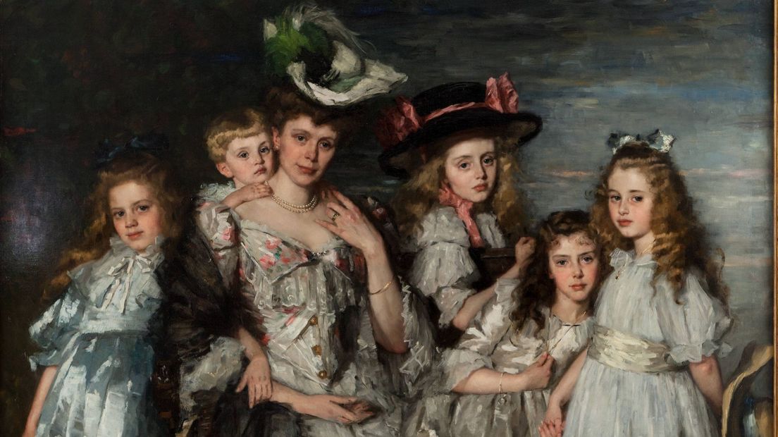 Familie Ogtrop door Thérèse Schwartze