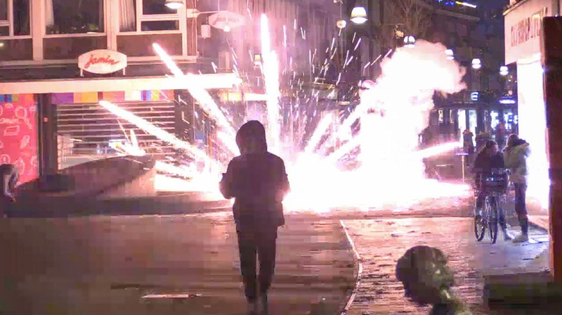 Vuurwerk afgestoken in Enschede