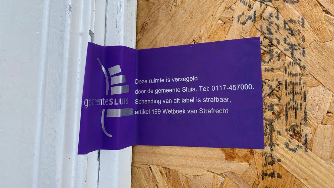 Drugspand gesloten gemeente Sluis