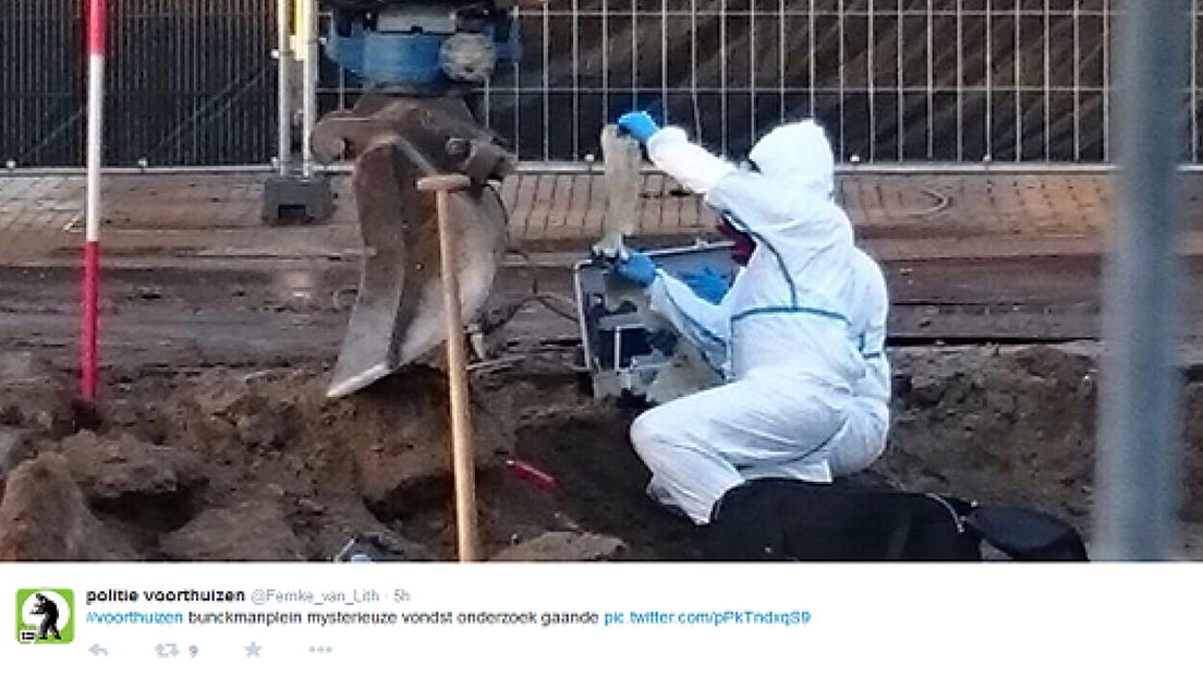 Mannen in witte pakken zijn een mysterie in Voorthuizen
