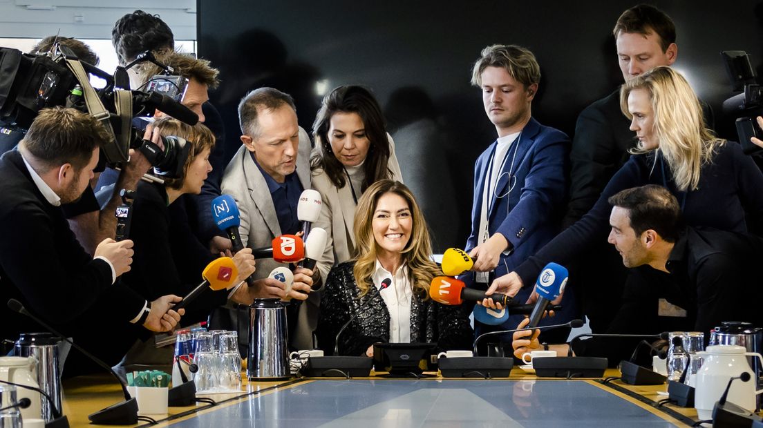 VVD-fractie bijeen na Tweede Kamerverkiezingen