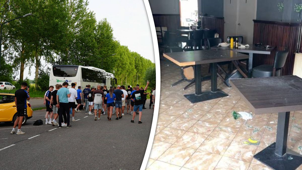 Voetbalsupporters uit Zwijndrecht vernielen restaurant, club ontkent enige betrokkenheid