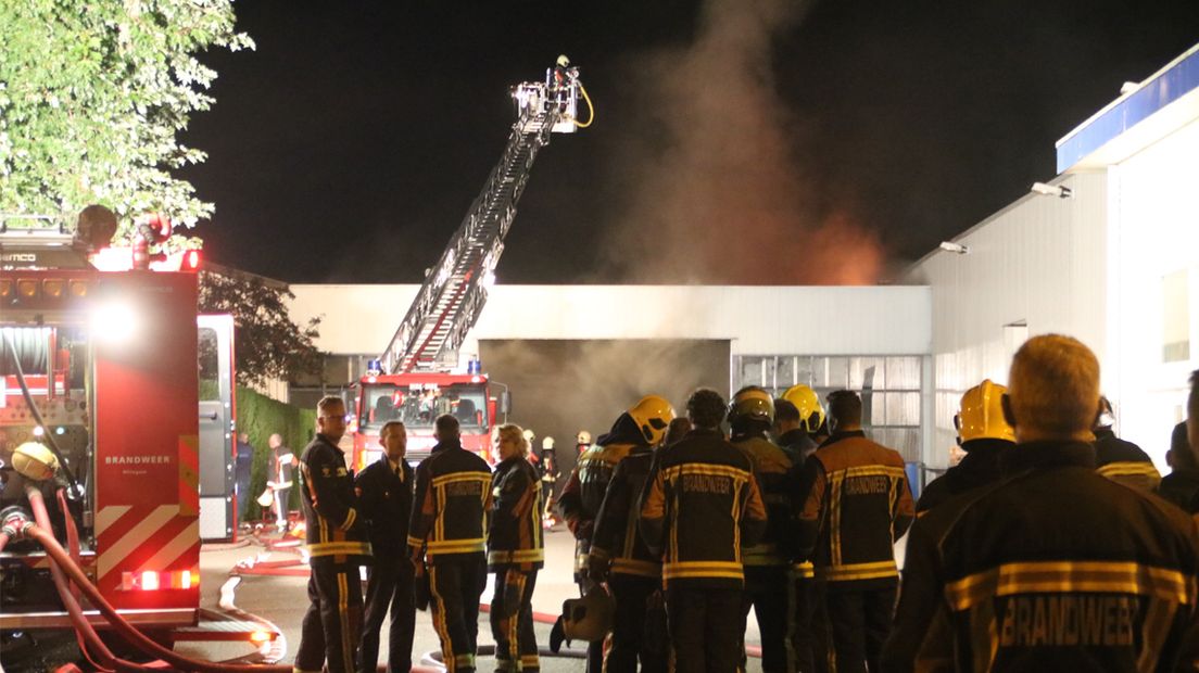Brand op Weeresteinstraat in Hillegom