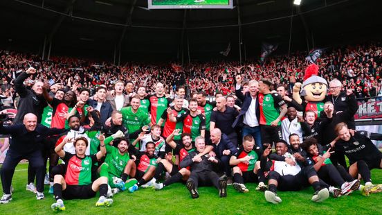 NEC schrijft historie met derde plaats en voorronde Champions League