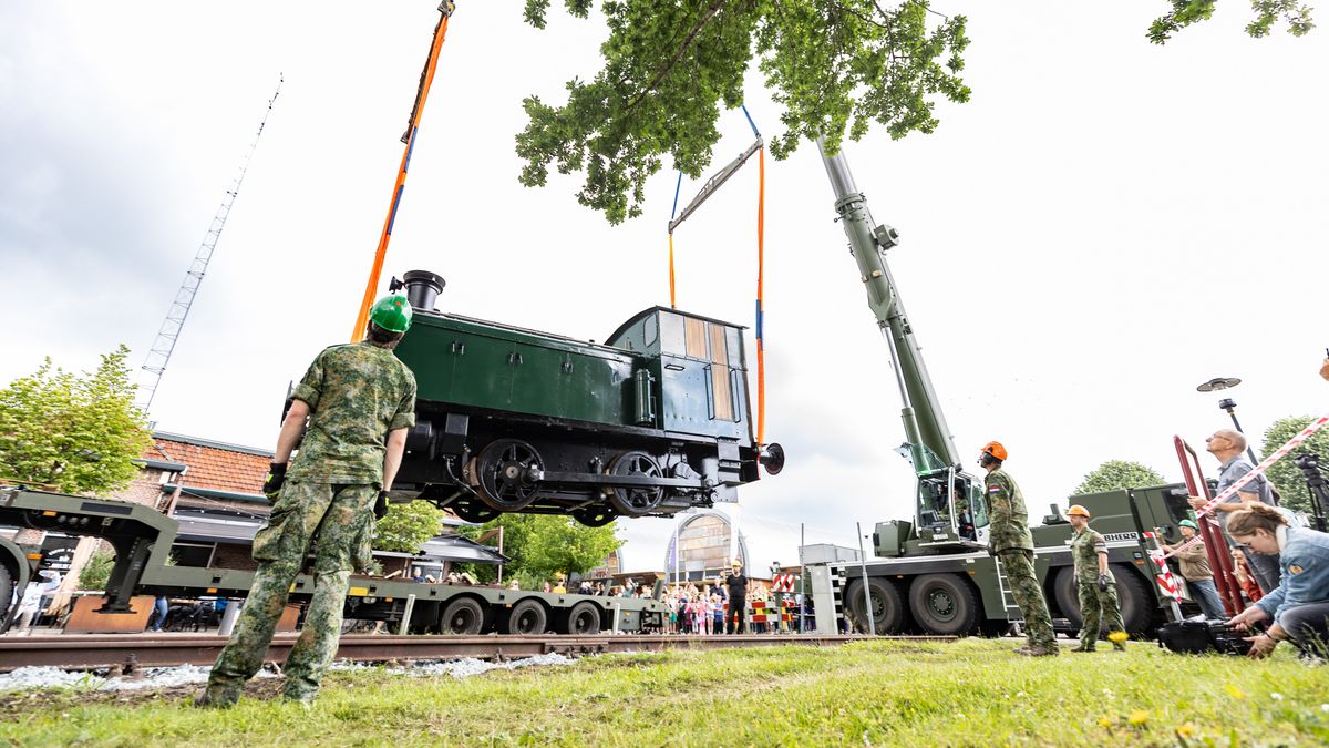 Na ruim zestig jaar is oude tram uit Tweede Wereldoorlog weer terug in Noordwolde
