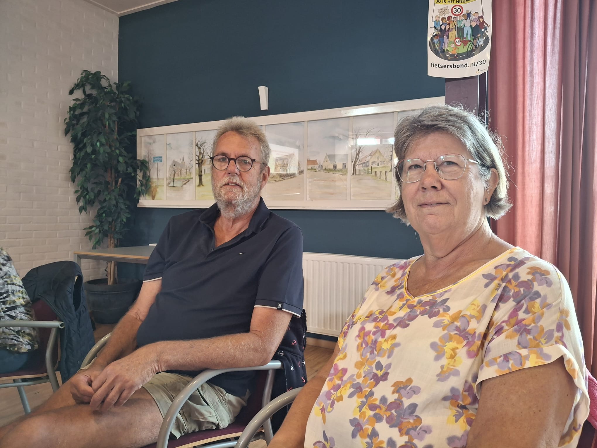 Gerda en Peter Dousma hebben nog een normale fiets
