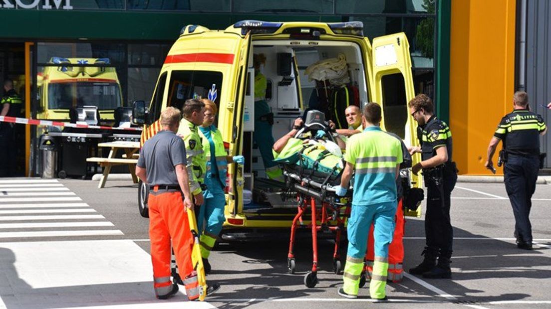 De winkeldief kwam om het leven. I Foto AS Media)