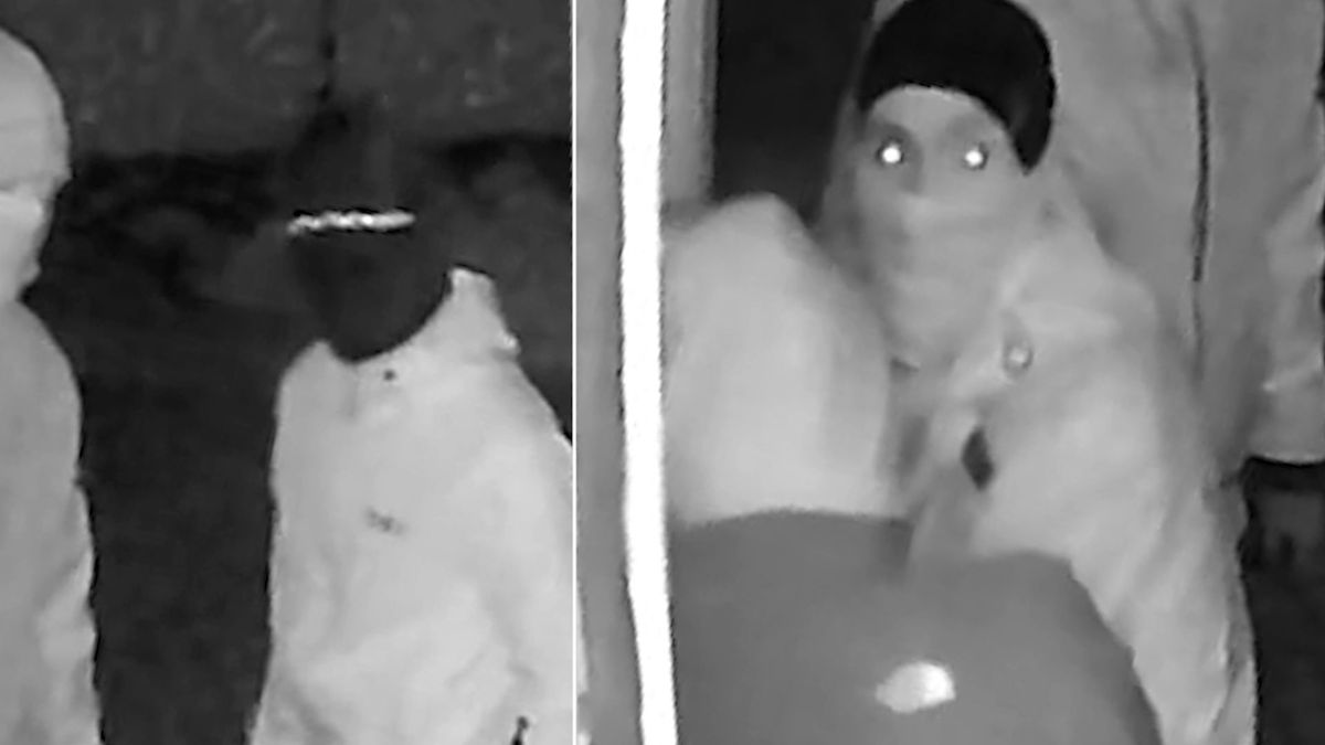 North Face-logo en reflecterend detail verraden inbrekersgroep