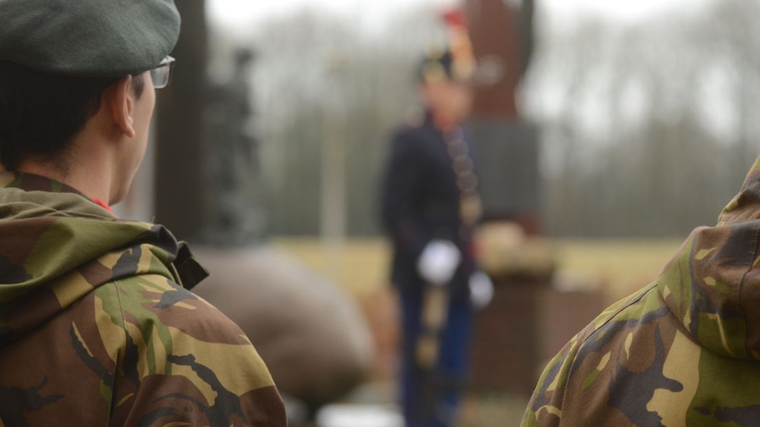 Militaire vakbonden willen actie (Rechten: Archief RTV Drenthe)