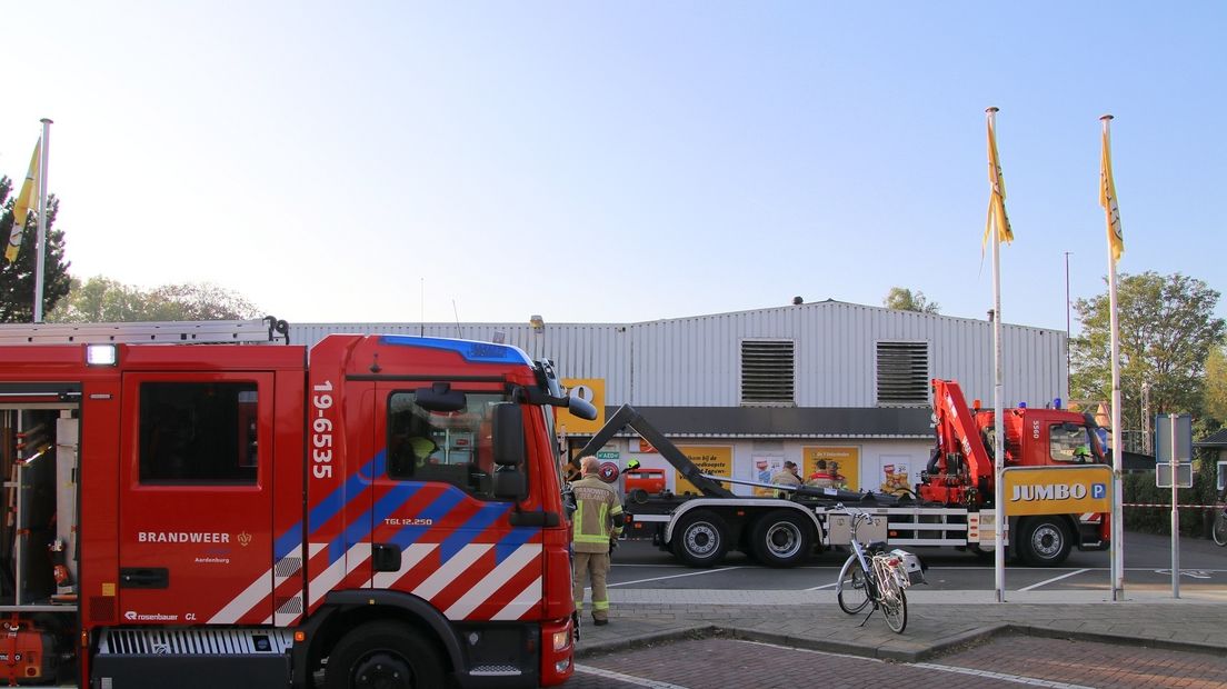 Jumbo in Aardenburg ontruimd vanwege koolstofmonoxidelekkage