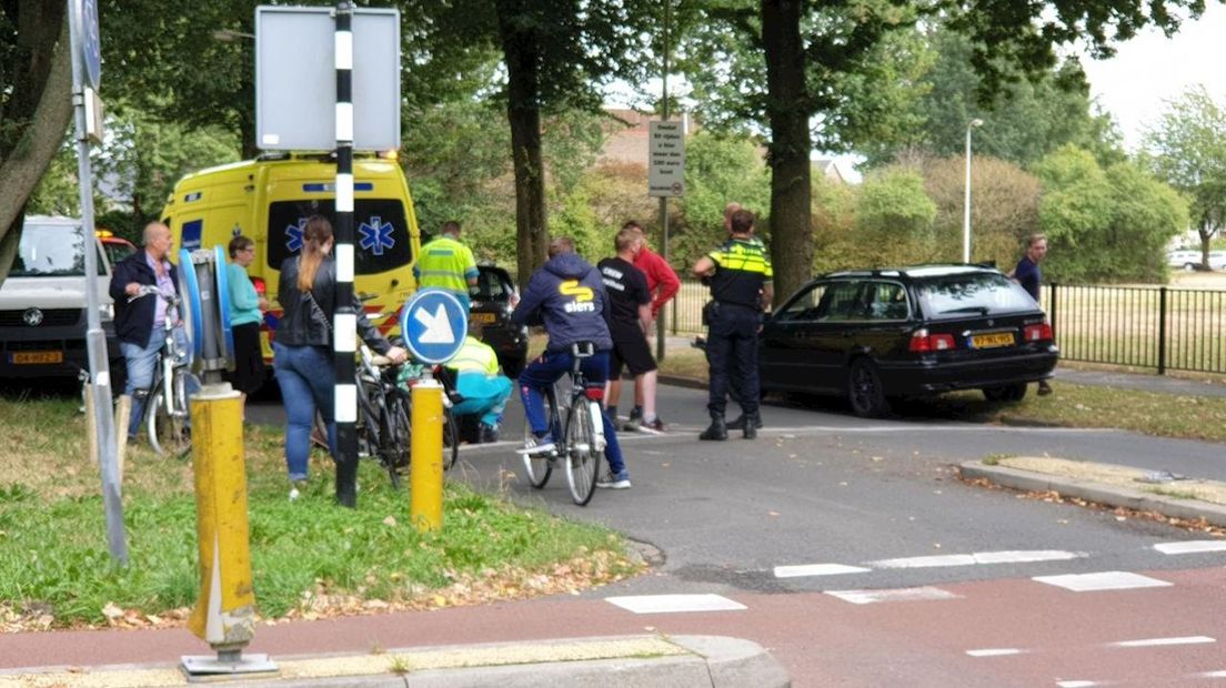 Het ongeluk vond plaats op de Castorweg in Hengelo