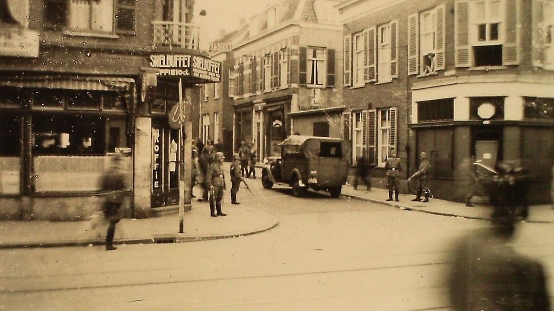 Razzia Bloemstraat, mogelijk 1942 - foto Arend-Jan Zantinge